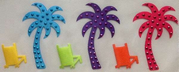 Palm Trees & Beach Chairs
