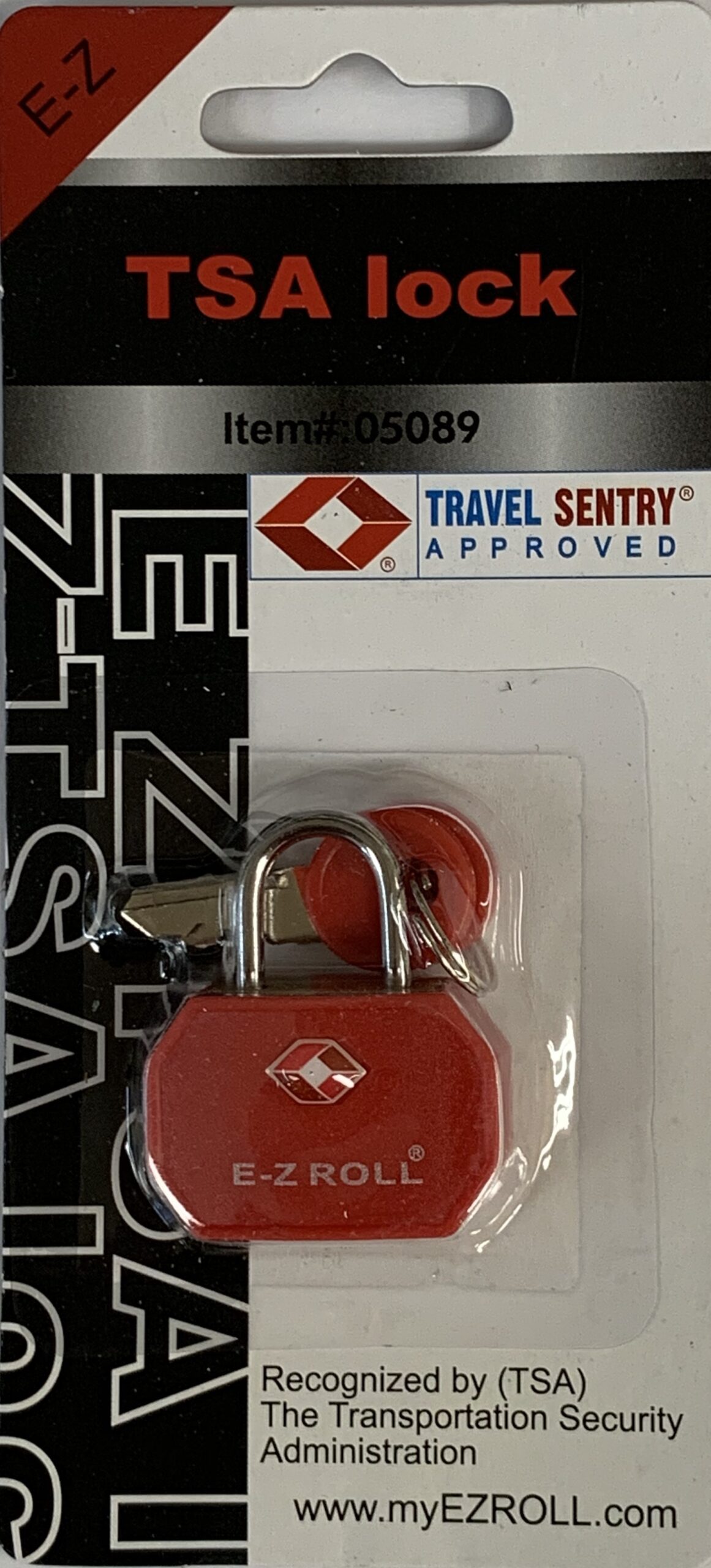 TSA Lock - Red