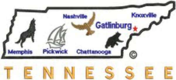 Map - Tennessee 1