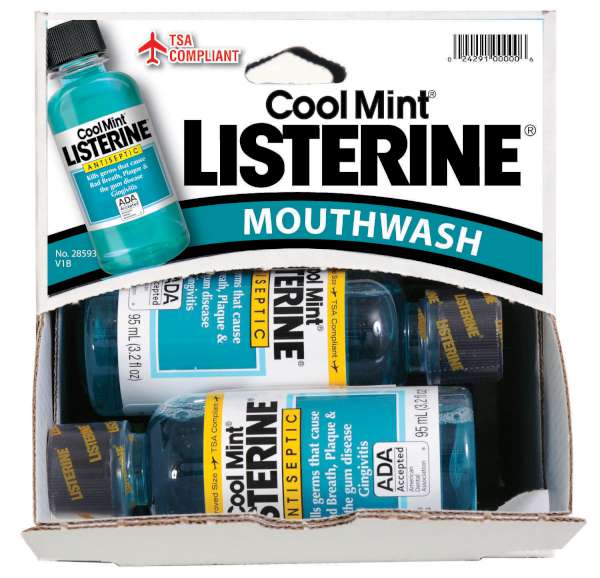 Listerine Cool Mint Dispenser - Dental - 8 Count
