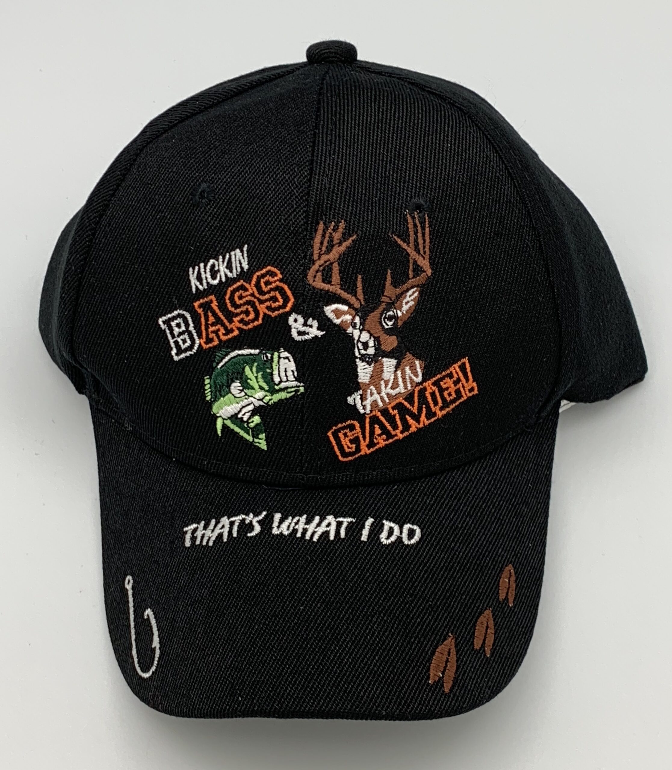 Deer & Bass Fish Cap