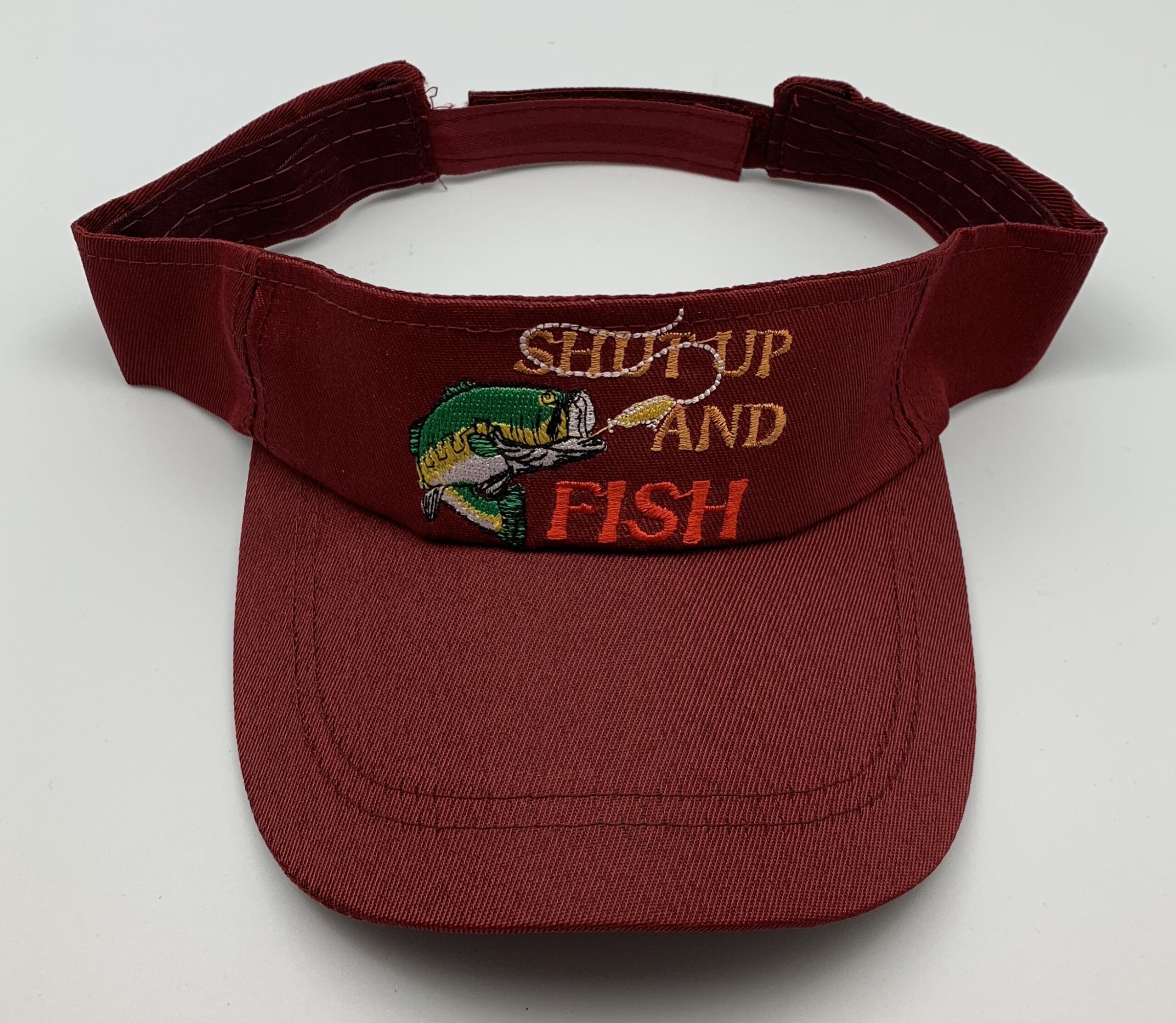 Visor Shut Up And Fish
