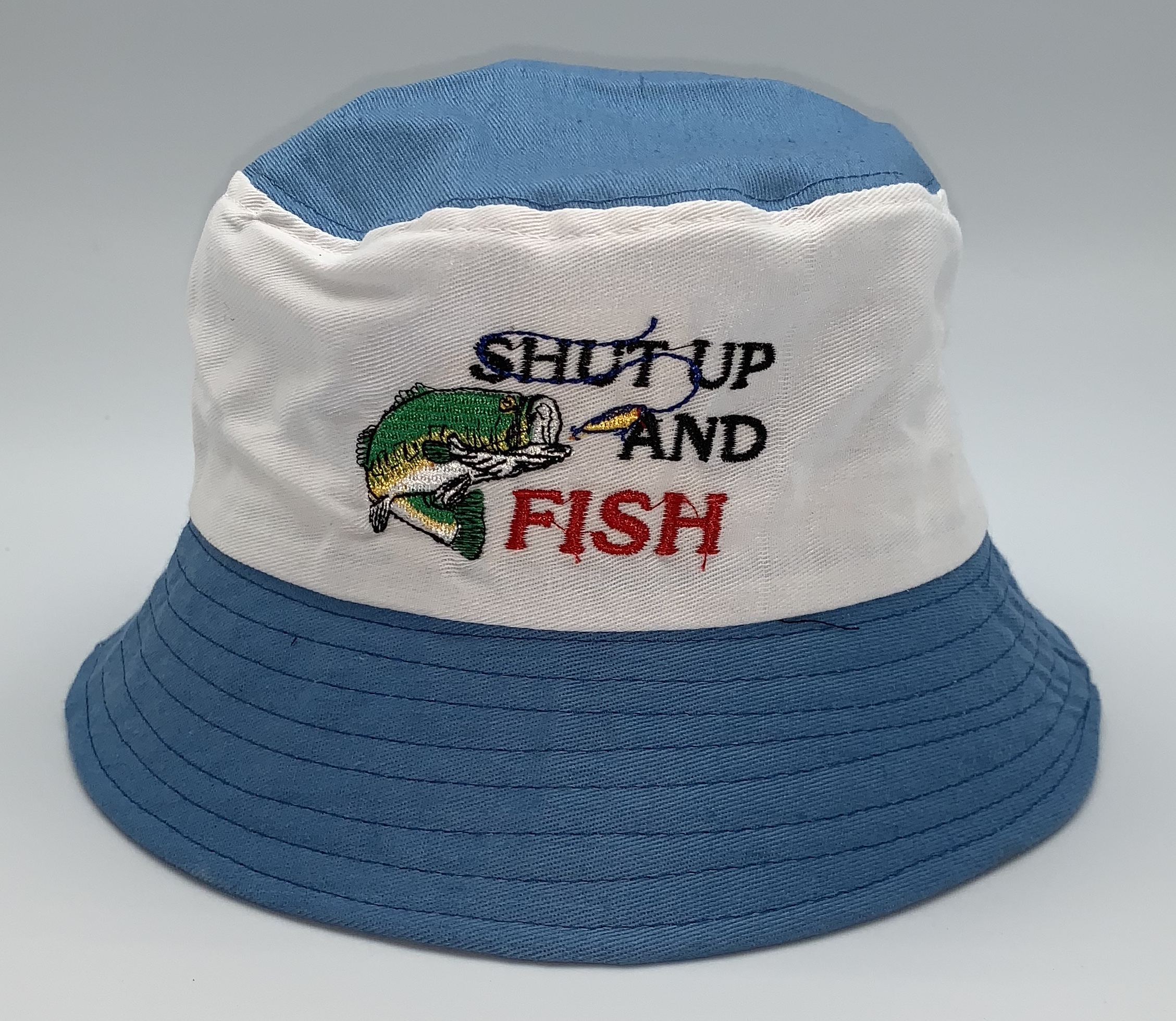 Bucket Hat Shut Up And Fish