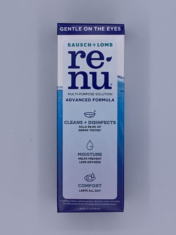 RENU re-nu Contact Lens Solution