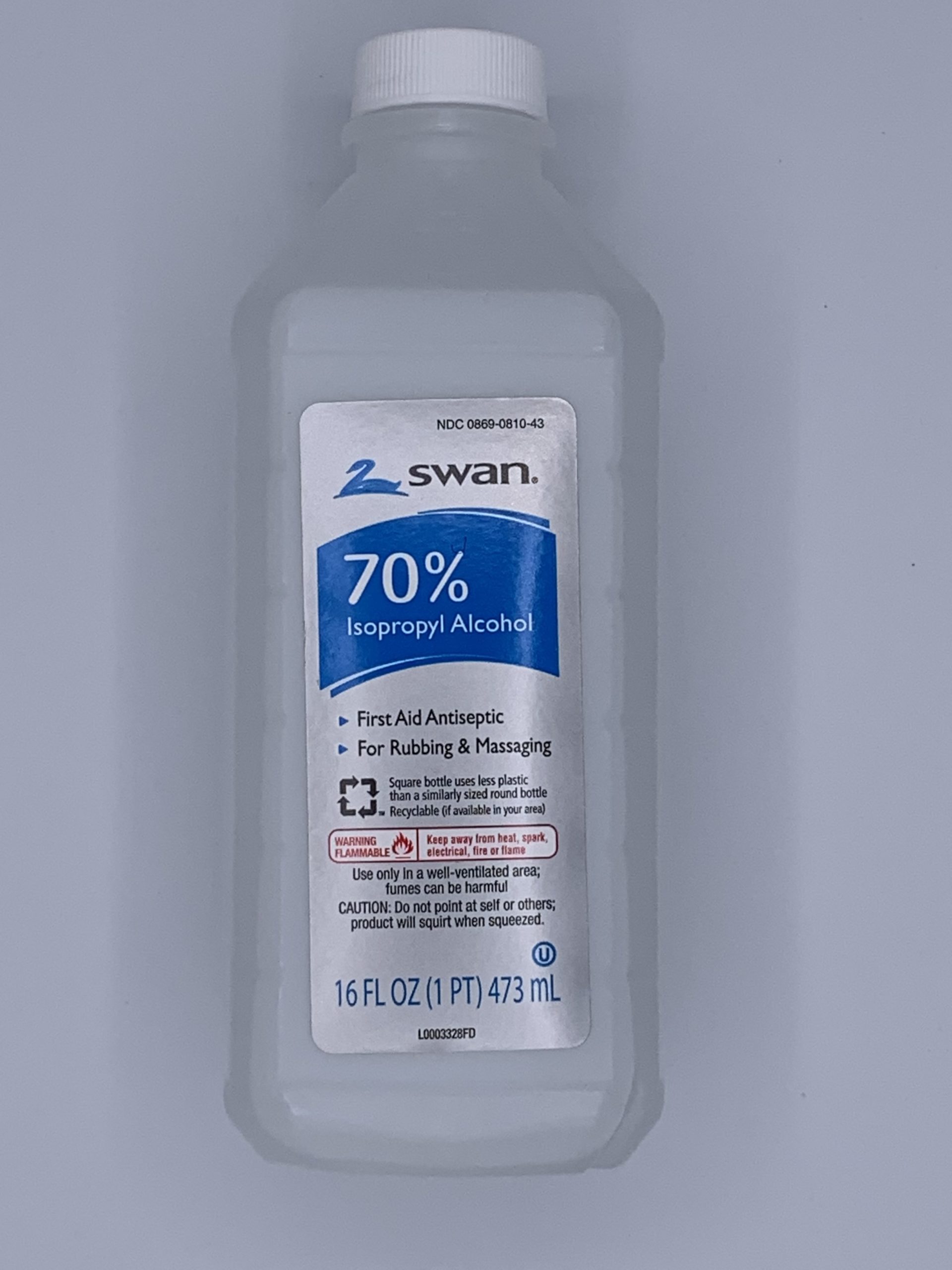 Rubbing Alcohol Clear
