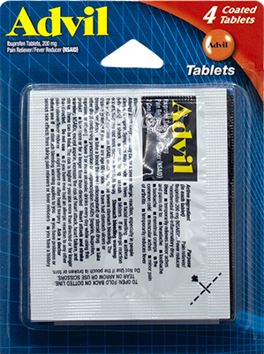 Advil Tablets Blister