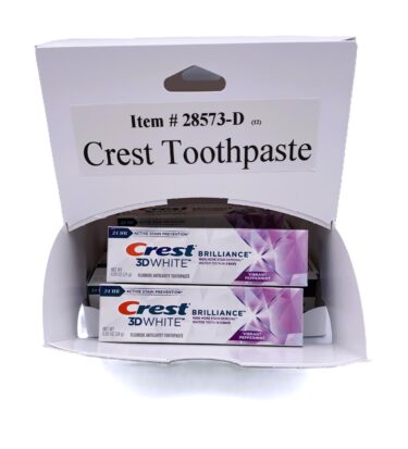 Crest Toothpaste   75 oz /.85 oz.  12ct.  in a Dispenser - Dental