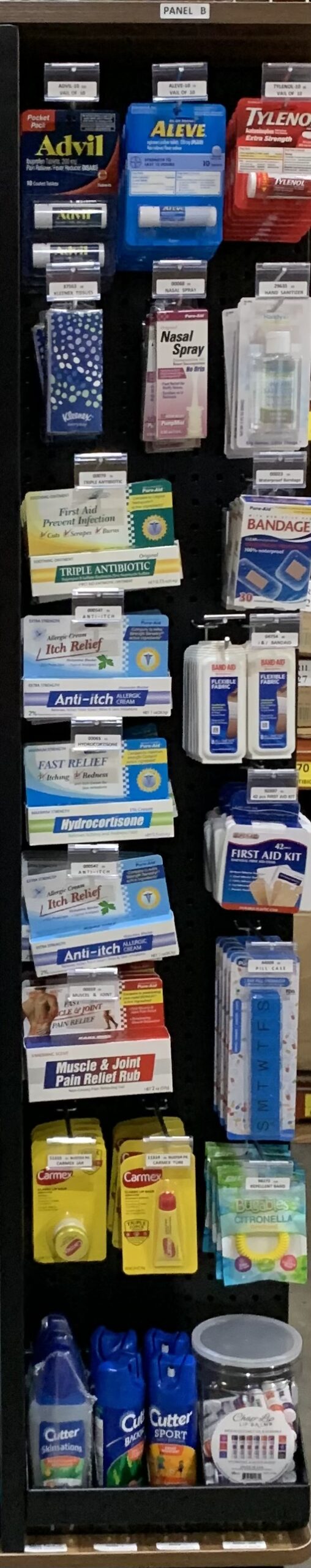 Health, Convenience and Beauty Racks # 3 (2 IN 1 RACK)