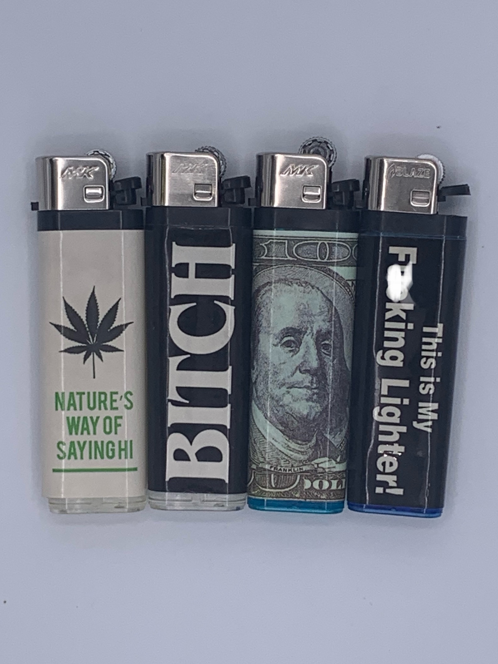Bitxh Disposable Lighters - in 50 pc. Display