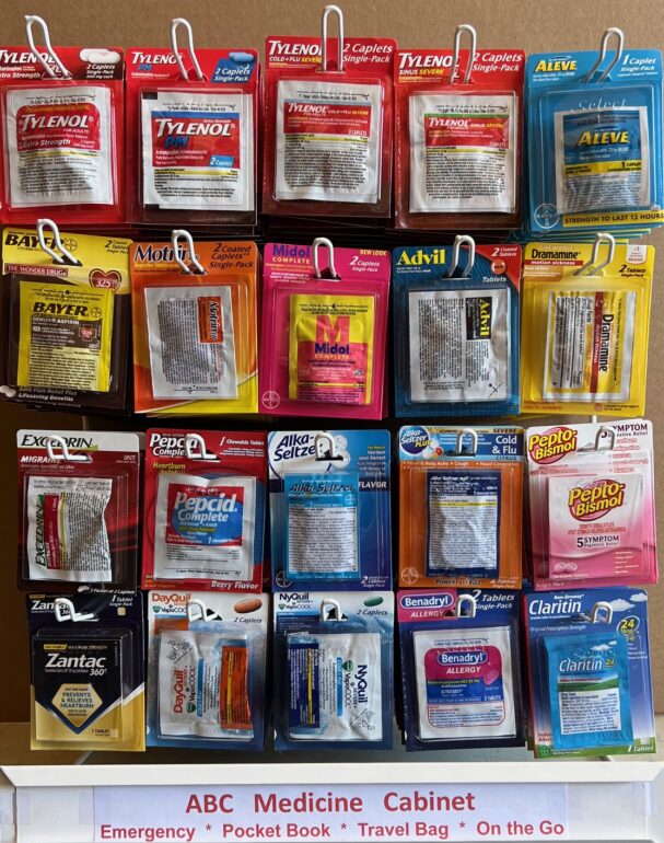 Medicine Starter Rack - 20 Types x 12 each