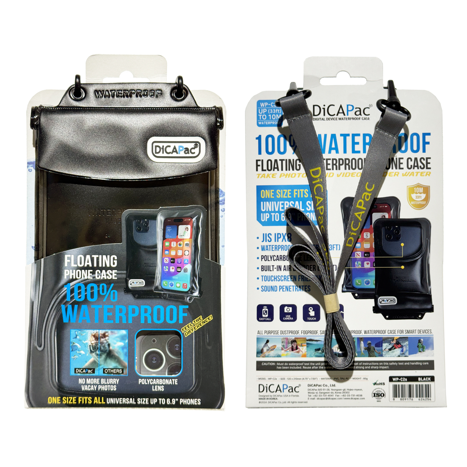 Waterproof Pouch for Cellphones and Valuables.