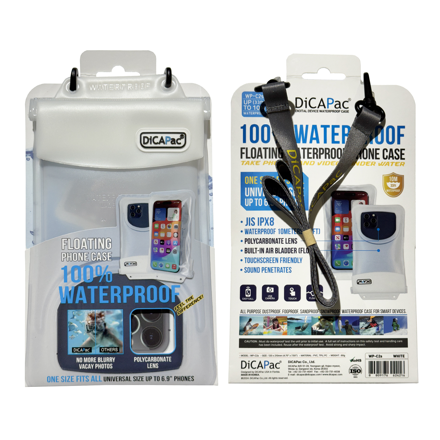 Waterproof Pouch for Cellphones and Valuables.