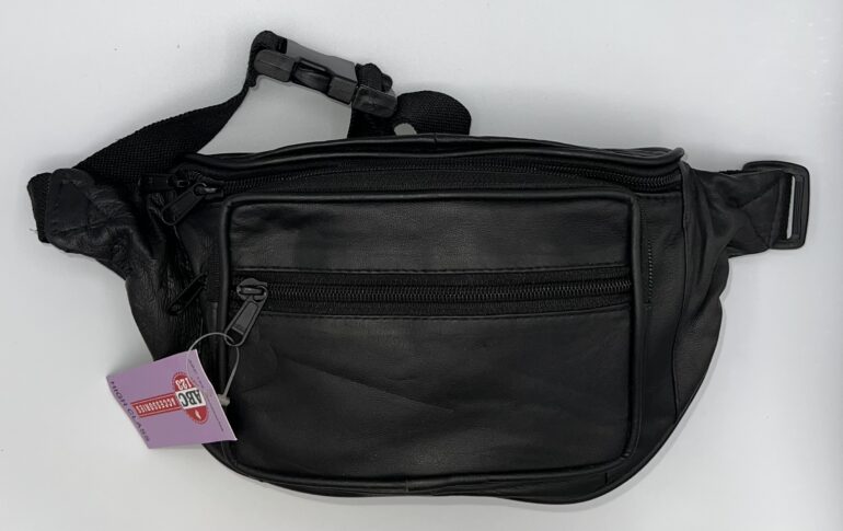 Fanny Packs - Black - Genuine Leather