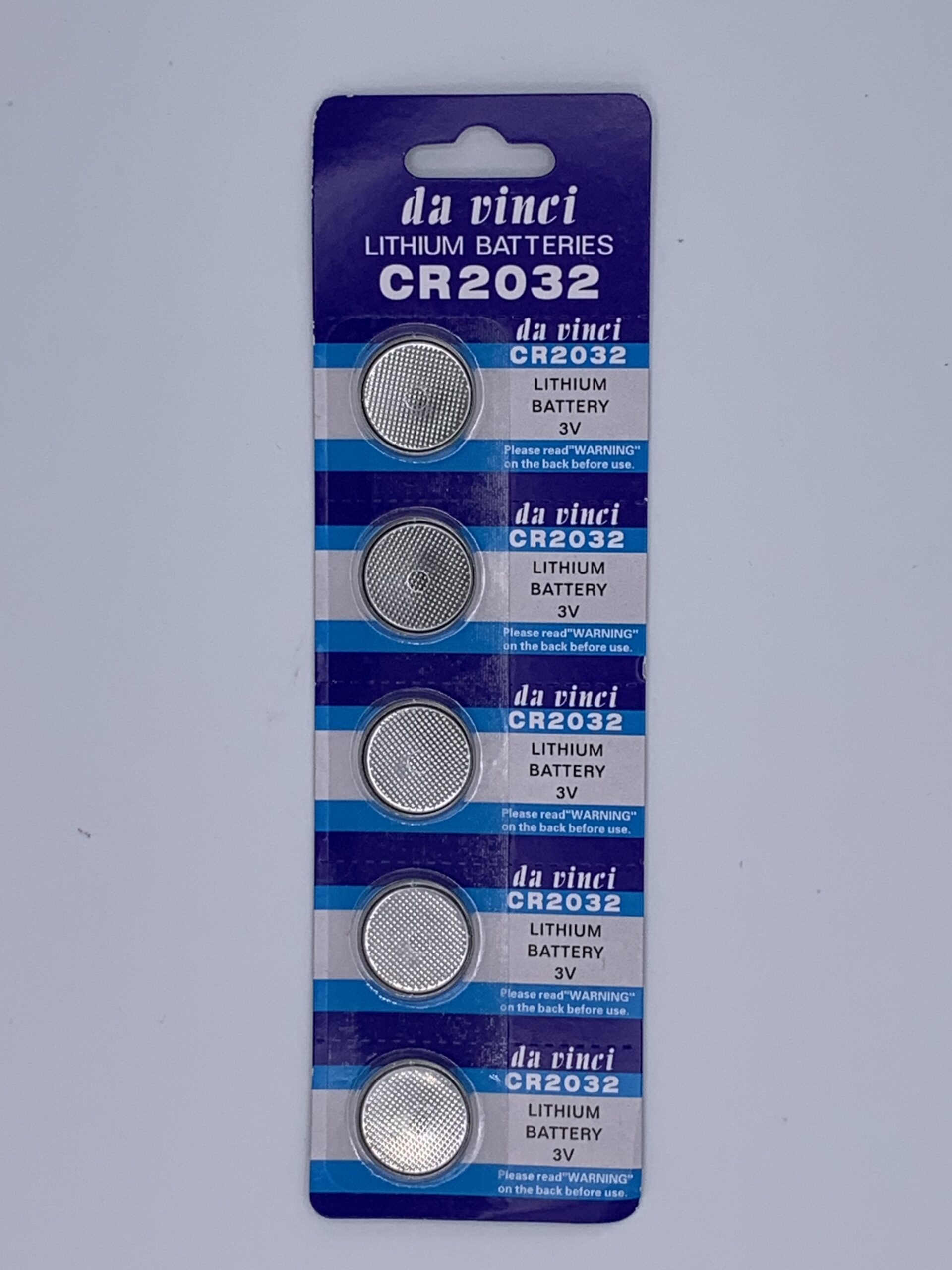 BATTERIES CR2032 3V Lithium Battery, Set of 5