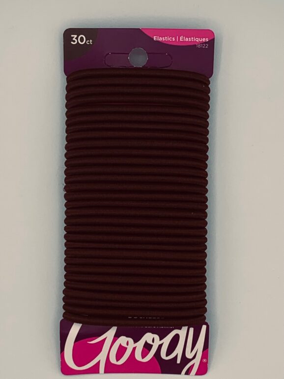 Goody - All Medium Brown - 30 Ouchless No-Metal Elastics