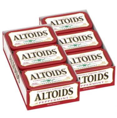 Altoids Peppermint Mints - Strong Mints * 12 ct