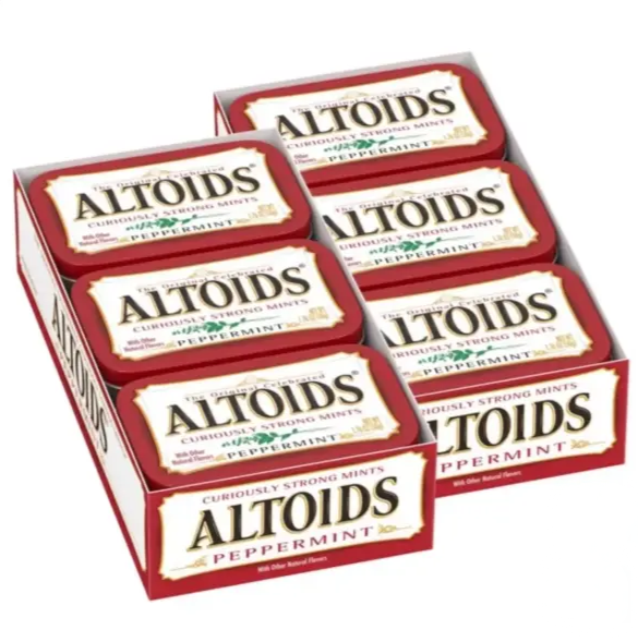 Altoids Peppermint Mints - Strong Mints * 12 ct