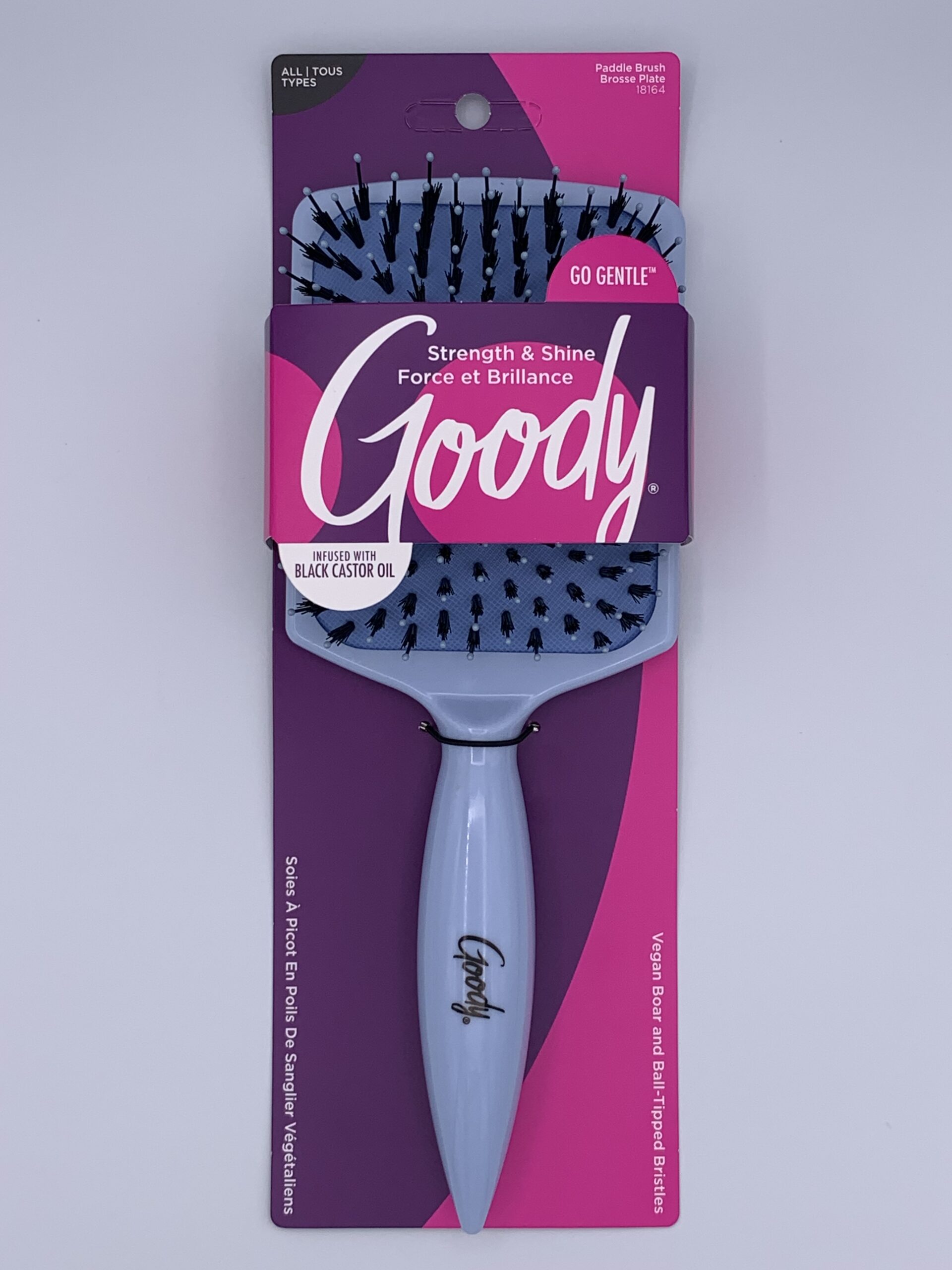 Goody Hair Brushes - Paddle Brush - Baby Blue Color
