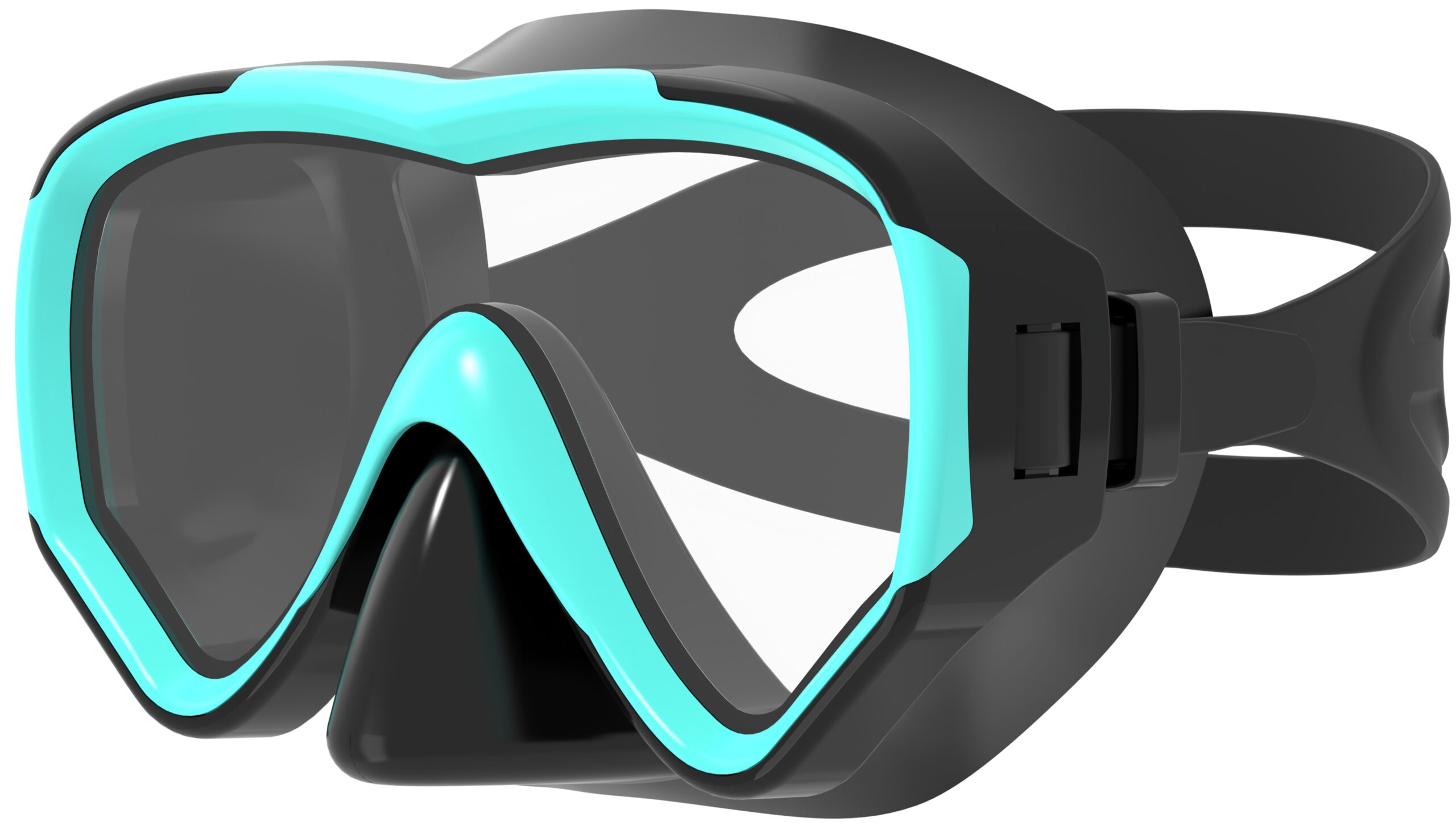 Diving Mask for Adult - Liquid Silicone Gasket - Silicone Strap