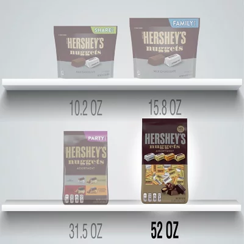 HERSHEY'S NUGGETS Assorted Chocolate Candy (52 Oz., 145 Pc.)