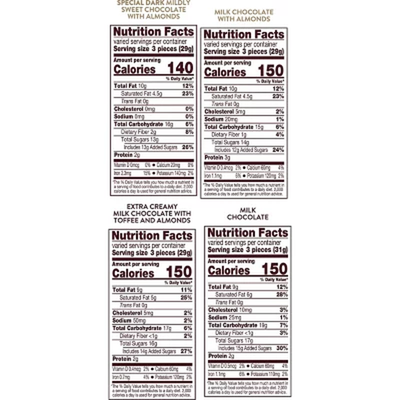 HERSHEY'S NUGGETS Assorted Chocolate Candy (52 Oz., 145 Pc.)