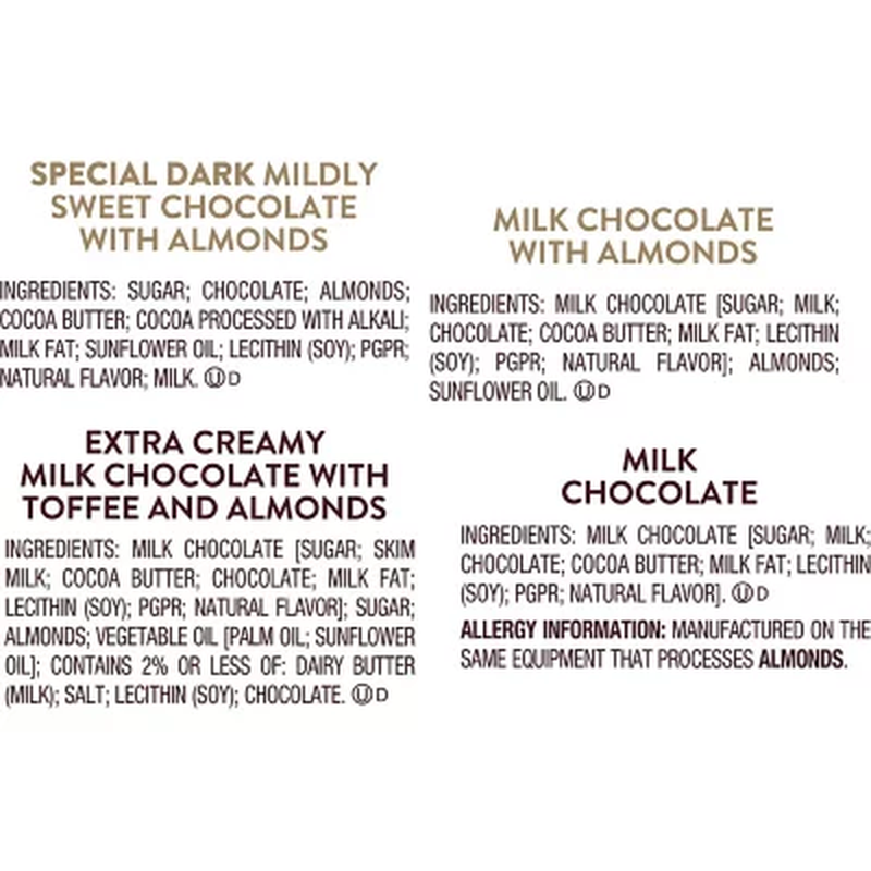 HERSHEY'S NUGGETS Assorted Chocolate Candy (52 Oz., 145 Pc.)