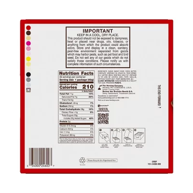 KIT KAT Milk Chocolate Wafer Candy Bars, Valentine'S Day, Bulk Box (1.5 Oz., 36